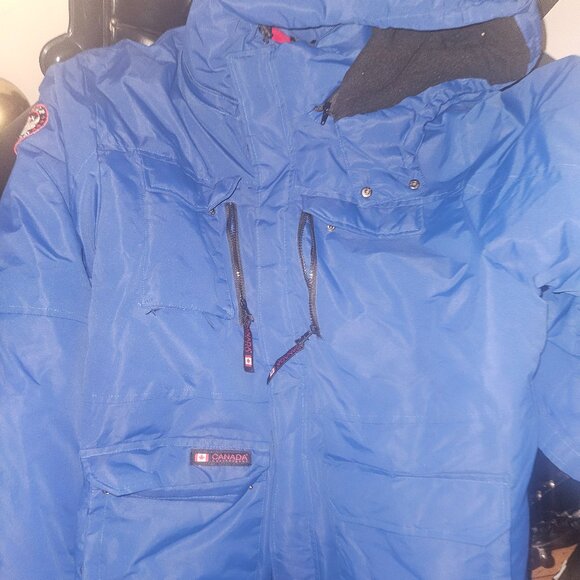 Canada weather gear jacket size 5xl  Men's Black Parka - Picture 1 of 3